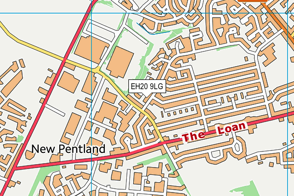 EH20 9LG map - OS VectorMap District (Ordnance Survey) EH20 9LG map - OS VectorMap District (Ordnance Survey)