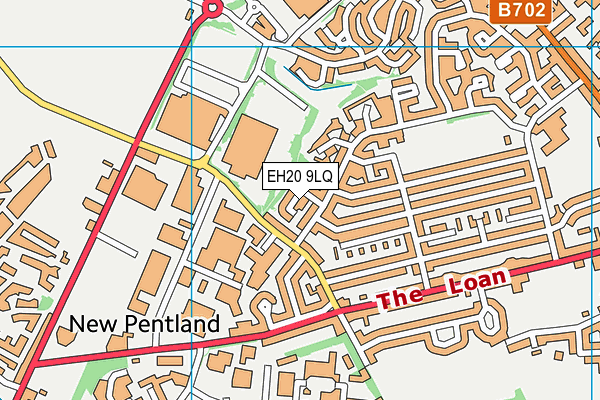 EH20 9LQ map - OS VectorMap District (Ordnance Survey) EH20 9LQ map - OS VectorMap District (Ordnance Survey)