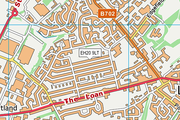 EH20 9LT map - OS VectorMap District (Ordnance Survey) EH20 9LT map - OS VectorMap District (Ordnance Survey)