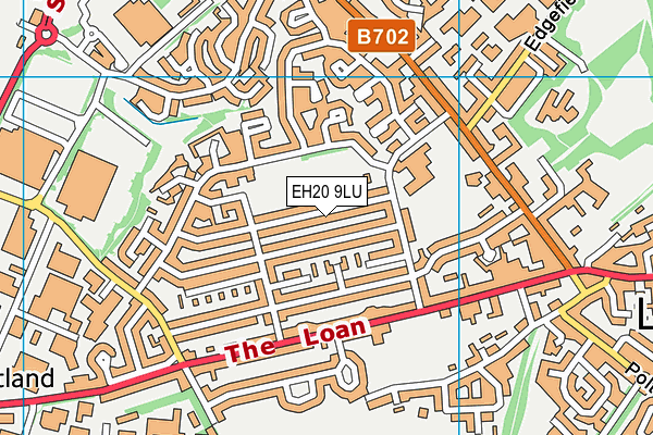 EH20 9LU map - OS VectorMap District (Ordnance Survey) EH20 9LU map - OS VectorMap District (Ordnance Survey)
