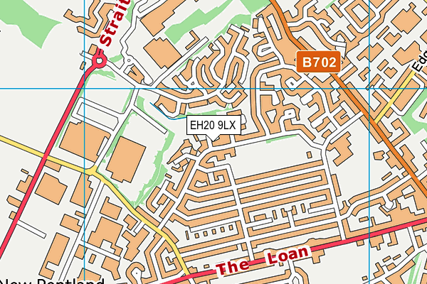 EH20 9LX map - OS VectorMap District (Ordnance Survey) EH20 9LX map - OS VectorMap District (Ordnance Survey)