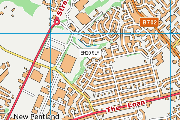 EH20 9LY map - OS VectorMap District (Ordnance Survey) EH20 9LY map - OS VectorMap District (Ordnance Survey)