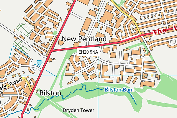 EH20 9NA map - OS VectorMap District (Ordnance Survey) EH20 9NA map - OS VectorMap District (Ordnance Survey)