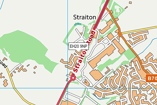 EH20 9NP map - OS VectorMap District (Ordnance Survey) EH20 9NP map - OS VectorMap District (Ordnance Survey)