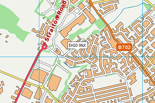 EH20 9NX map - OS VectorMap District (Ordnance Survey) EH20 9NX map - OS VectorMap District (Ordnance Survey)