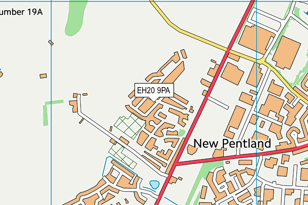 EH20 9PA map - OS VectorMap District (Ordnance Survey) EH20 9PA map - OS VectorMap District (Ordnance Survey)