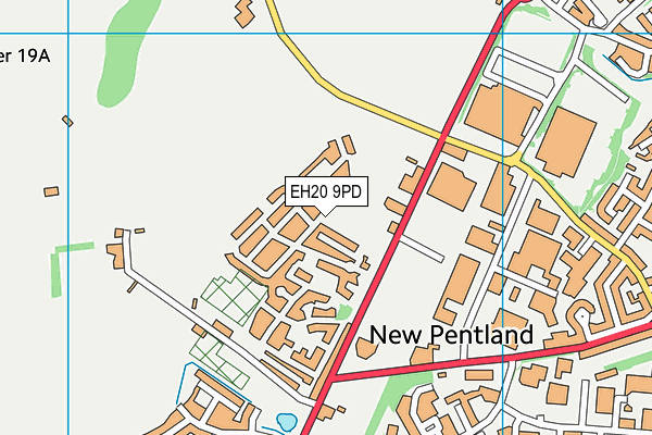 EH20 9PD map - OS VectorMap District (Ordnance Survey) EH20 9PD map - OS VectorMap District (Ordnance Survey)