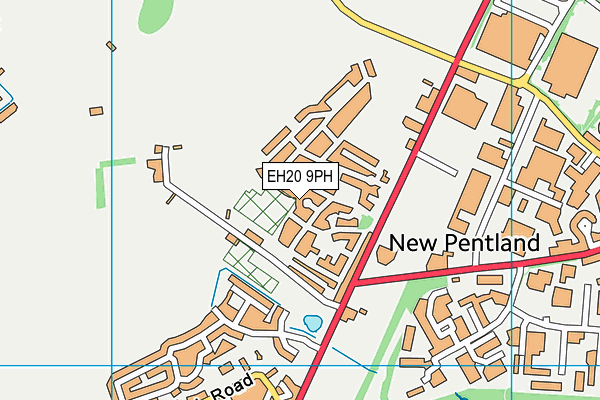 EH20 9PH map - OS VectorMap District (Ordnance Survey) EH20 9PH map - OS VectorMap District (Ordnance Survey)