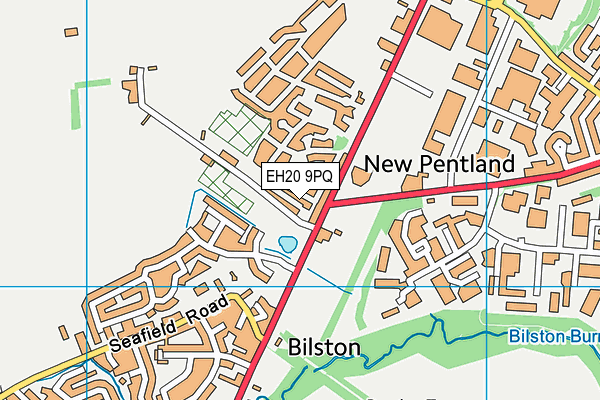 EH20 9PQ map - OS VectorMap District (Ordnance Survey) EH20 9PQ map - OS VectorMap District (Ordnance Survey)