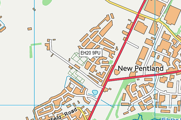 EH20 9PU map - OS VectorMap District (Ordnance Survey) EH20 9PU map - OS VectorMap District (Ordnance Survey)