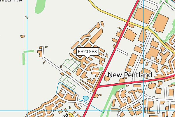 EH20 9PX map - OS VectorMap District (Ordnance Survey) EH20 9PX map - OS VectorMap District (Ordnance Survey)