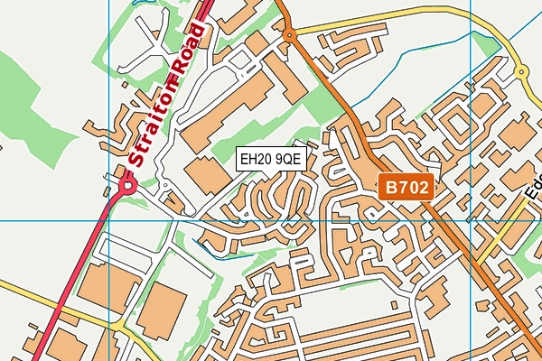 EH20 9QE map - OS VectorMap District (Ordnance Survey) EH20 9QE map - OS VectorMap District (Ordnance Survey)