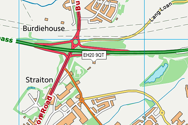 EH20 9QT map - OS VectorMap District (Ordnance Survey) EH20 9QT map - OS VectorMap District (Ordnance Survey)