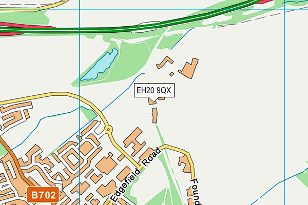 EH20 9QX map - OS VectorMap District (Ordnance Survey) EH20 9QX map - OS VectorMap District (Ordnance Survey)