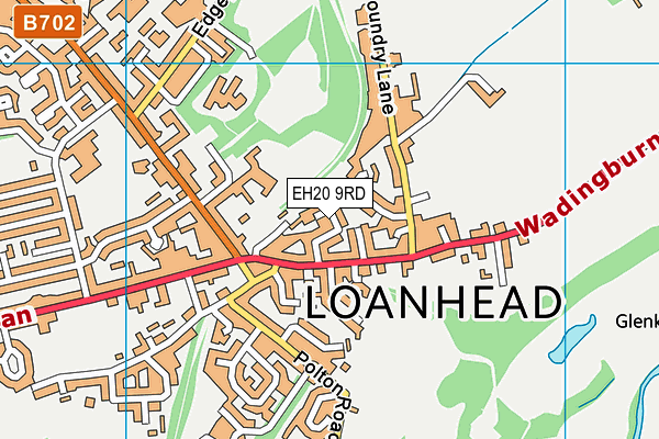 EH20 9RD map - OS VectorMap District (Ordnance Survey) EH20 9RD map - OS VectorMap District (Ordnance Survey)