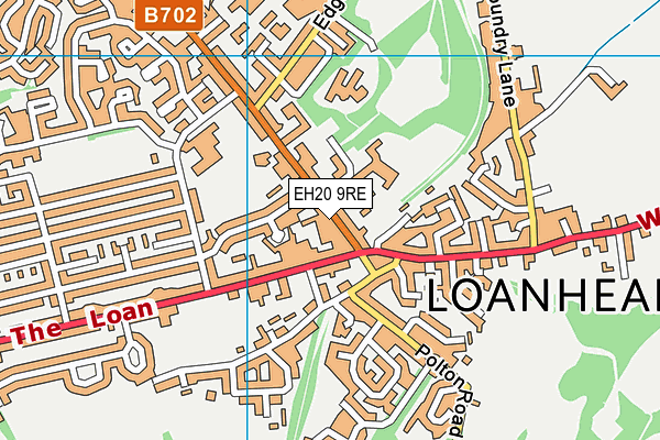 EH20 9RE map - OS VectorMap District (Ordnance Survey) EH20 9RE map - OS VectorMap District (Ordnance Survey)
