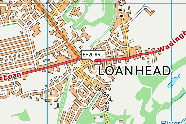 EH20 9RL map - OS VectorMap District (Ordnance Survey) EH20 9RL map - OS VectorMap District (Ordnance Survey)