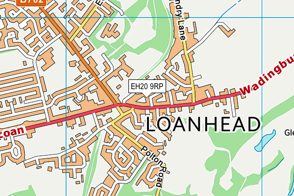 EH20 9RP map - OS VectorMap District (Ordnance Survey) EH20 9RP map - OS VectorMap District (Ordnance Survey)