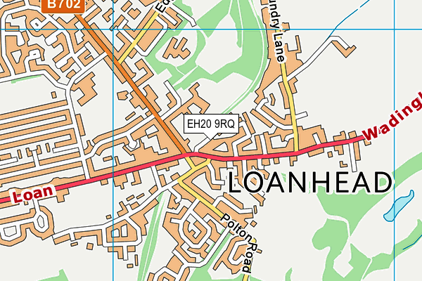 EH20 9RQ map - OS VectorMap District (Ordnance Survey) EH20 9RQ map - OS VectorMap District (Ordnance Survey)