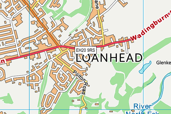 EH20 9RS map - OS VectorMap District (Ordnance Survey) EH20 9RS map - OS VectorMap District (Ordnance Survey)