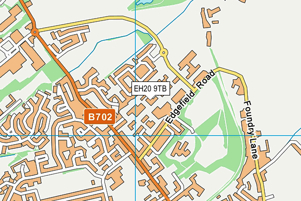 EH20 9TB map - OS VectorMap District (Ordnance Survey) EH20 9TB map - OS VectorMap District (Ordnance Survey)