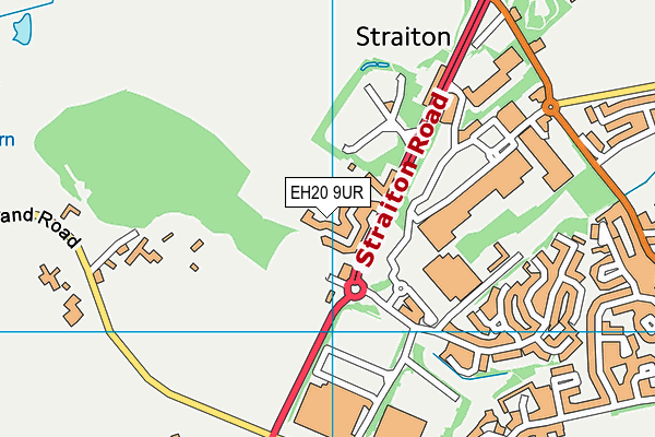 EH20 9UR map - OS VectorMap District (Ordnance Survey) EH20 9UR map - OS VectorMap District (Ordnance Survey)