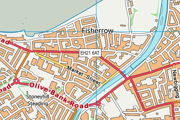 EH21 6AT map - OS VectorMap District (Ordnance Survey) EH21 6AT map - OS VectorMap District (Ordnance Survey)