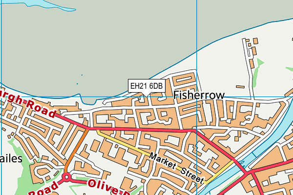 EH21 6DB map - OS VectorMap District (Ordnance Survey) EH21 6DB map - OS VectorMap District (Ordnance Survey)