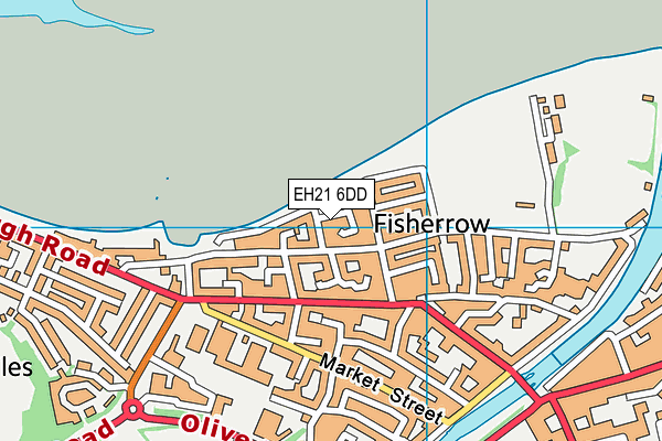 EH21 6DD map - OS VectorMap District (Ordnance Survey) EH21 6DD map - OS VectorMap District (Ordnance Survey)