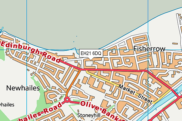 EH21 6DQ map - OS VectorMap District (Ordnance Survey) EH21 6DQ map - OS VectorMap District (Ordnance Survey)