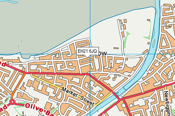 EH21 6JQ map - OS VectorMap District (Ordnance Survey) EH21 6JQ map - OS VectorMap District (Ordnance Survey)