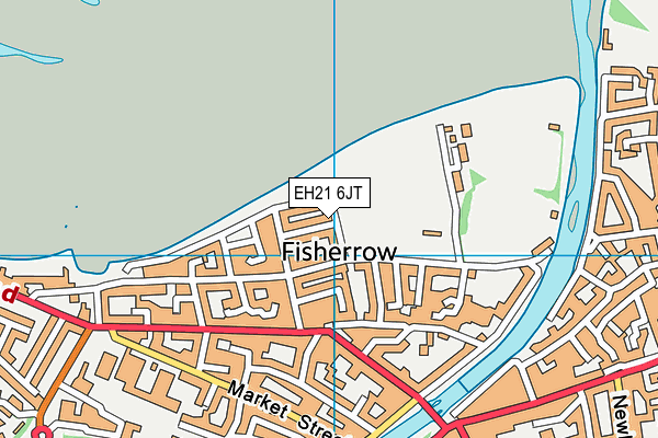 EH21 6JT map - OS VectorMap District (Ordnance Survey) EH21 6JT map - OS VectorMap District (Ordnance Survey)