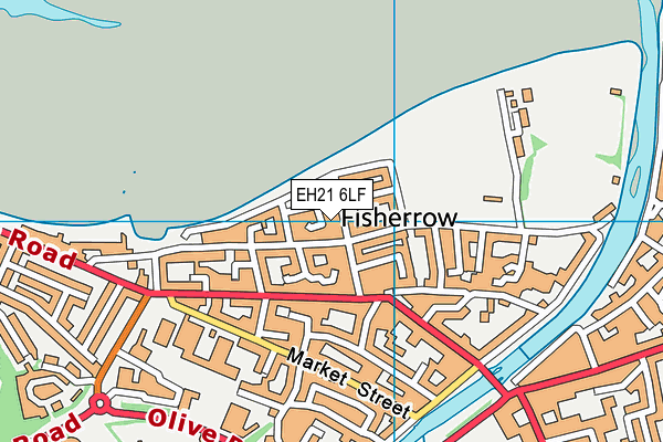 EH21 6LF map - OS VectorMap District (Ordnance Survey) EH21 6LF map - OS VectorMap District (Ordnance Survey)