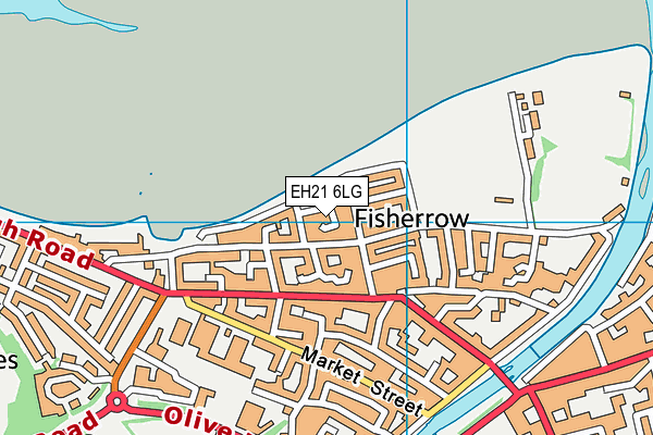 EH21 6LG map - OS VectorMap District (Ordnance Survey) EH21 6LG map - OS VectorMap District (Ordnance Survey)