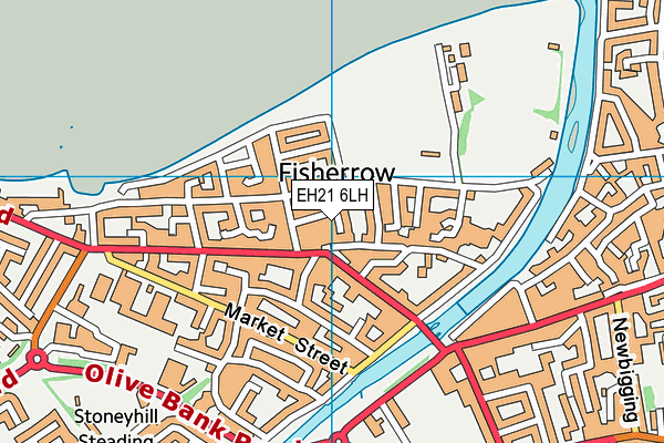 EH21 6LH map - OS VectorMap District (Ordnance Survey) EH21 6LH map - OS VectorMap District (Ordnance Survey)