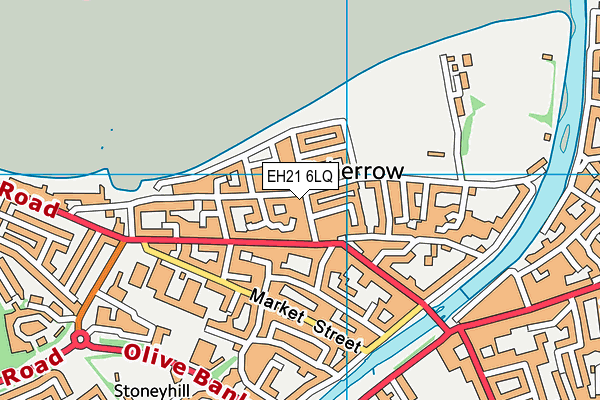 EH21 6LQ map - OS VectorMap District (Ordnance Survey) EH21 6LQ map - OS VectorMap District (Ordnance Survey)