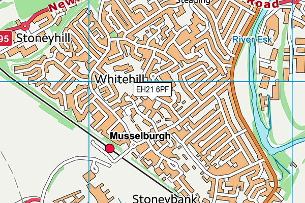 EH21 6PF map - OS VectorMap District (Ordnance Survey) EH21 6PF map - OS VectorMap District (Ordnance Survey)