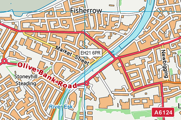 EH21 6PR map - OS VectorMap District (Ordnance Survey) EH21 6PR map - OS VectorMap District (Ordnance Survey)