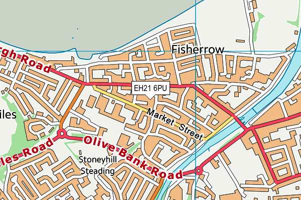 EH21 6PU map - OS VectorMap District (Ordnance Survey) EH21 6PU map - OS VectorMap District (Ordnance Survey)