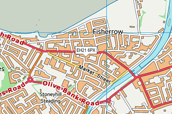 EH21 6PX map - OS VectorMap District (Ordnance Survey) EH21 6PX map - OS VectorMap District (Ordnance Survey)