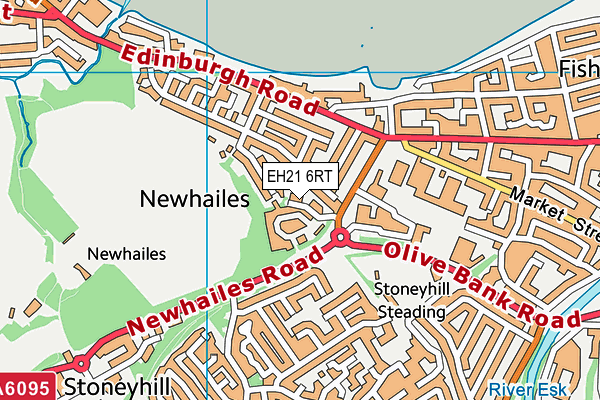 EH21 6RT map - OS VectorMap District (Ordnance Survey) EH21 6RT map - OS VectorMap District (Ordnance Survey)