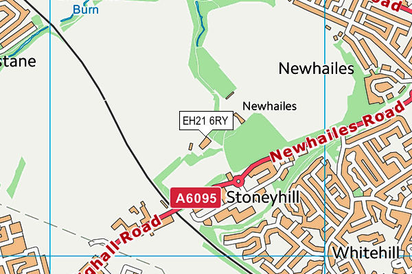 EH21 6RY map - OS VectorMap District (Ordnance Survey) EH21 6RY map - OS VectorMap District (Ordnance Survey)