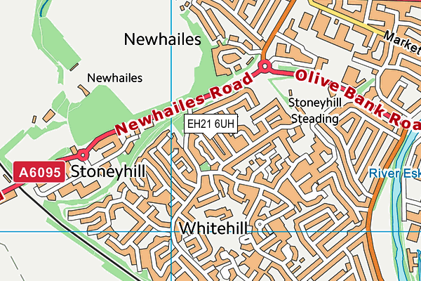 EH21 6UH map - OS VectorMap District (Ordnance Survey) EH21 6UH map - OS VectorMap District (Ordnance Survey)