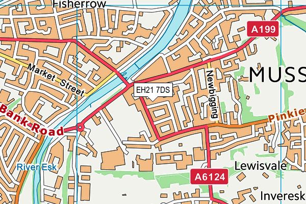 EH21 7DS map - OS VectorMap District (Ordnance Survey) EH21 7DS map - OS VectorMap District (Ordnance Survey)