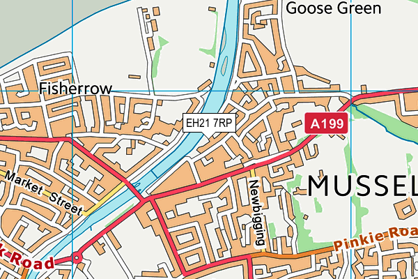 EH21 7RP map - OS VectorMap District (Ordnance Survey) EH21 7RP map - OS VectorMap District (Ordnance Survey)