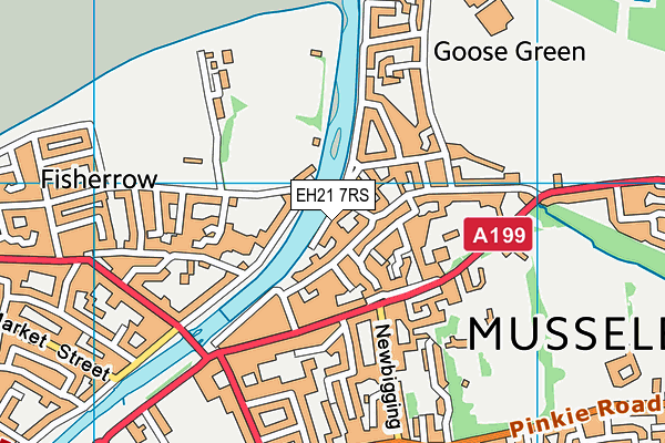 EH21 7RS map - OS VectorMap District (Ordnance Survey) EH21 7RS map - OS VectorMap District (Ordnance Survey)