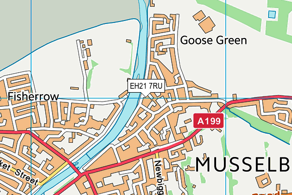 EH21 7RU map - OS VectorMap District (Ordnance Survey) EH21 7RU map - OS VectorMap District (Ordnance Survey)
