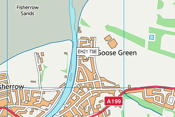 EH21 7SE map - OS VectorMap District (Ordnance Survey) EH21 7SE map - OS VectorMap District (Ordnance Survey)