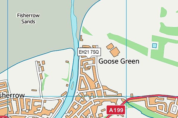 EH21 7SQ map - OS VectorMap District (Ordnance Survey) EH21 7SQ map - OS VectorMap District (Ordnance Survey)