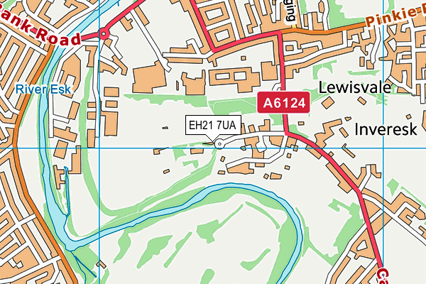 EH21 7UA map - OS VectorMap District (Ordnance Survey) EH21 7UA map - OS VectorMap District (Ordnance Survey)
